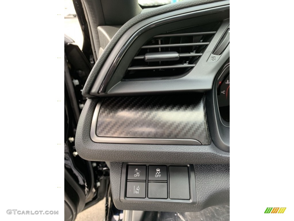 2019 Civic Sport Hatchback - Crystal Black Pearl / Black photo #10