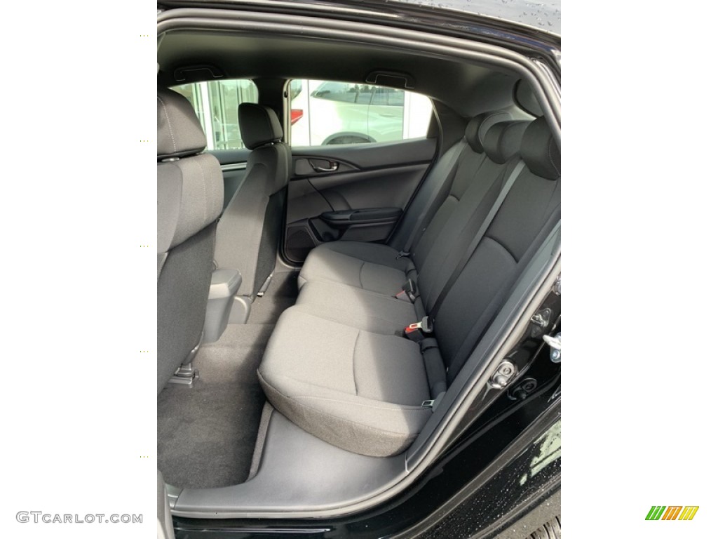2019 Civic Sport Hatchback - Crystal Black Pearl / Black photo #19