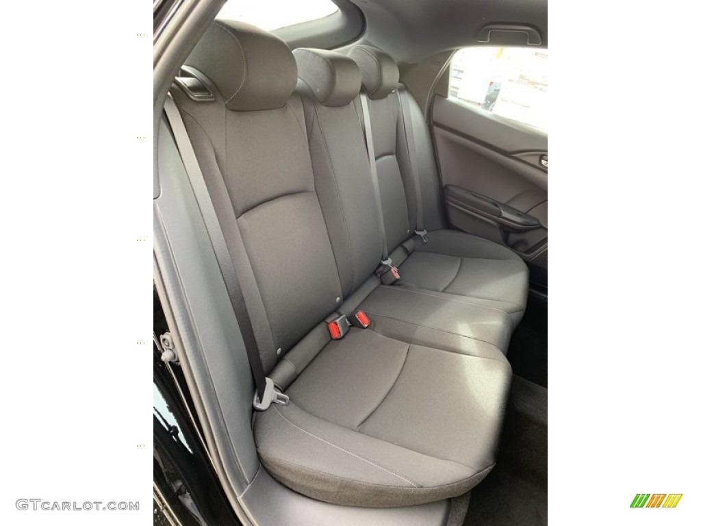 2019 Civic Sport Hatchback - Crystal Black Pearl / Black photo #24
