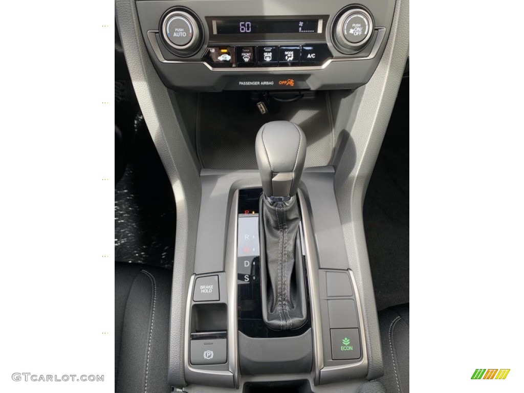 2019 Civic Sport Hatchback - Crystal Black Pearl / Black photo #33
