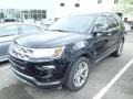 2019 Agate Black Ford Explorer Limited 4WD  photo #1