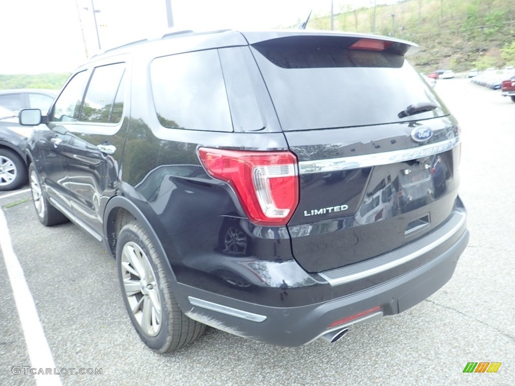 2019 Explorer Limited 4WD - Agate Black / Medium Black photo #2