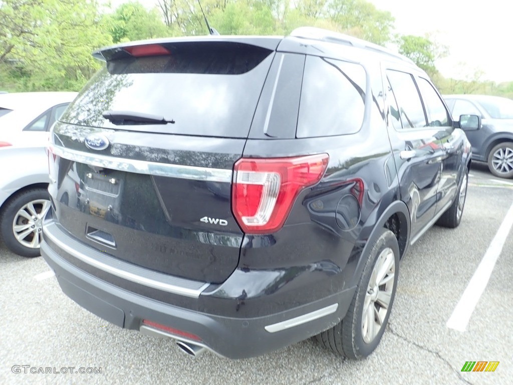 2019 Explorer Limited 4WD - Agate Black / Medium Black photo #4