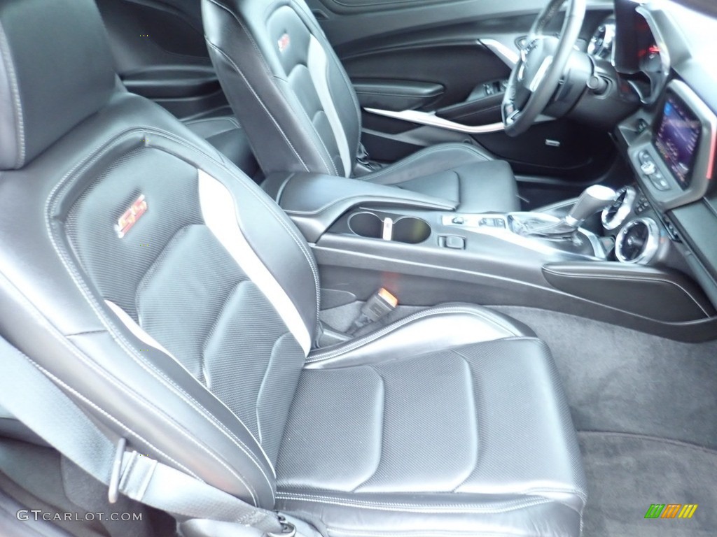 Jet Black Interior 2019 Chevrolet Camaro SS Coupe Photo #133171200