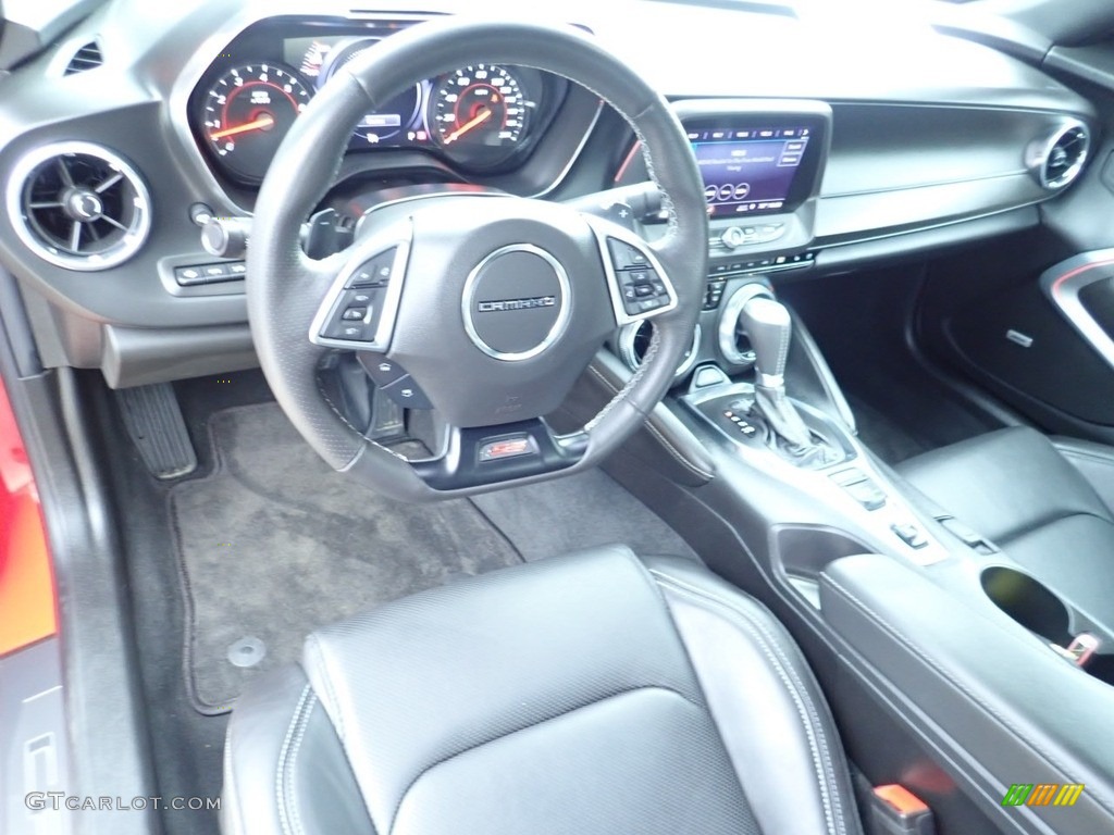 2019 Chevrolet Camaro SS Coupe Jet Black Dashboard Photo #133171311