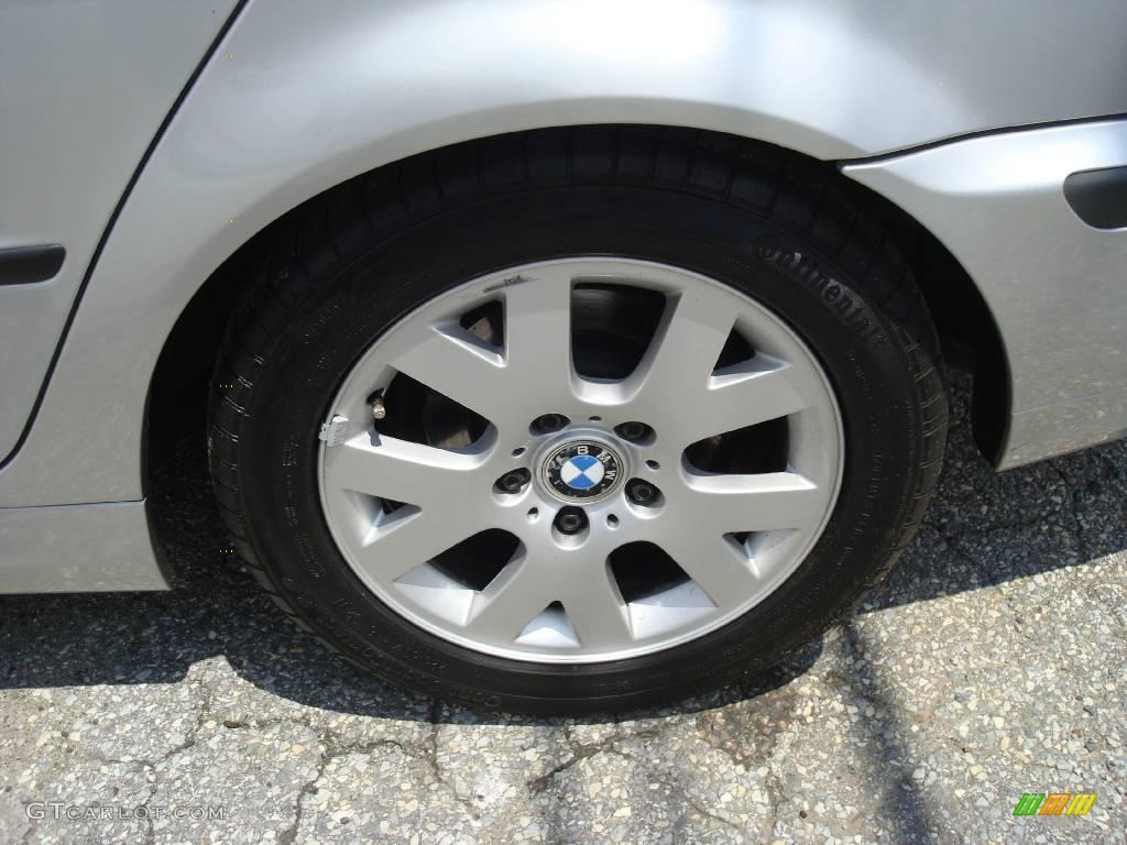 2000 3 Series 323i Sedan - Titanium Silver Metallic / Grey photo #28