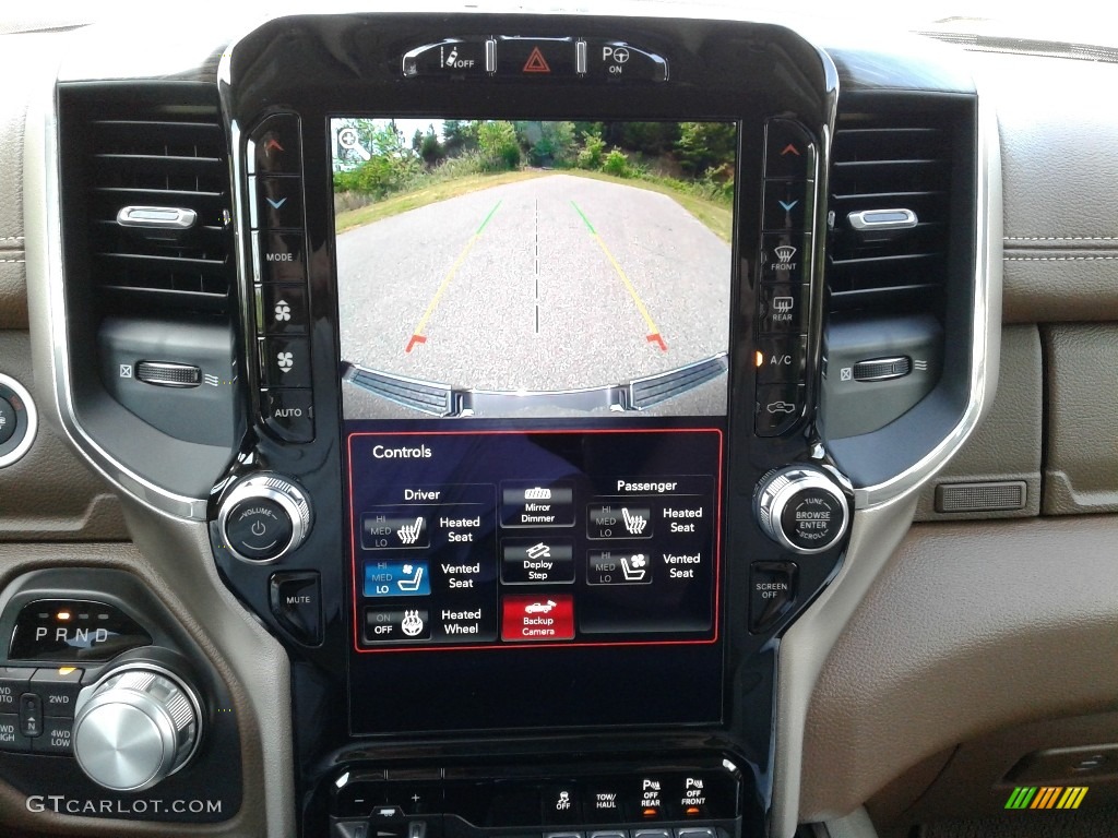 2019 1500 Laramie Crew Cab 4x4 - Granite Crystal Metallic / Mountain Brown/Light Frost Beige photo #25