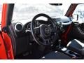 2017 Firecracker Red Jeep Wrangler Unlimited Willys Wheeler 4x4  photo #10
