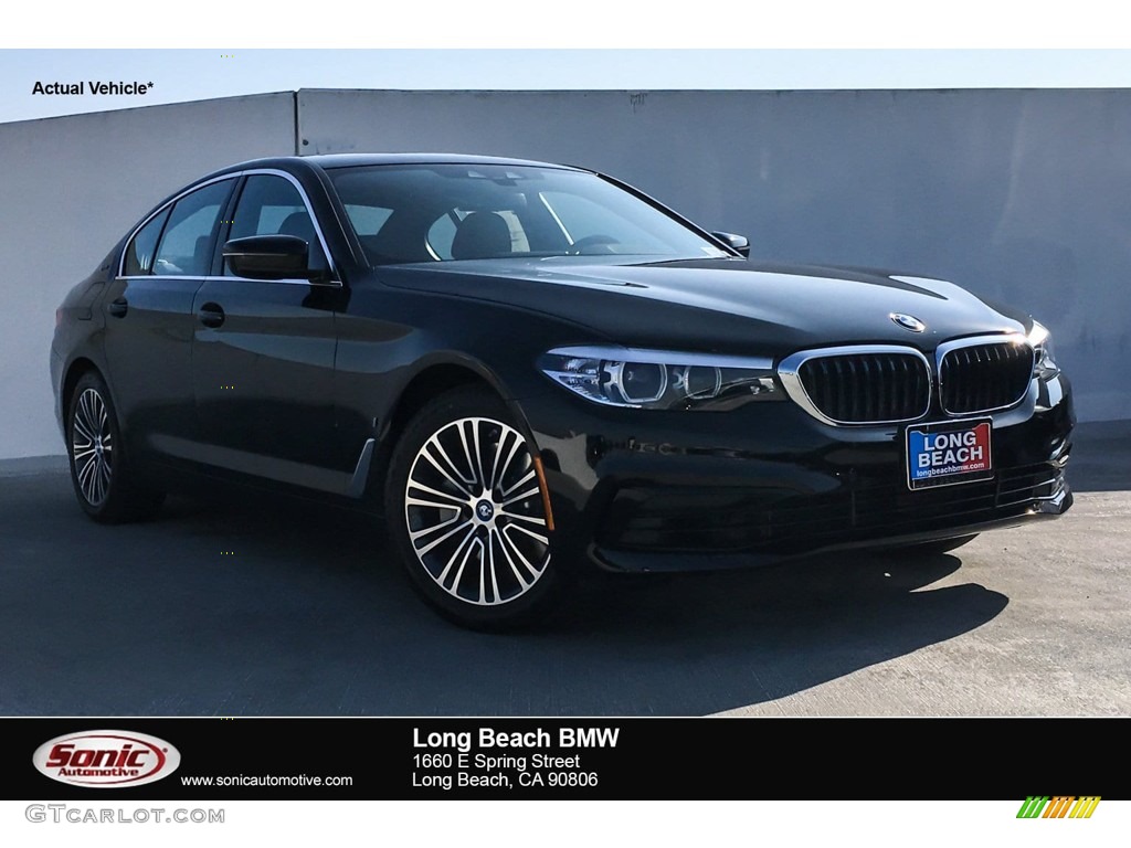 2019 5 Series 530e iPerformance Sedan - Jet Black / Black photo #1