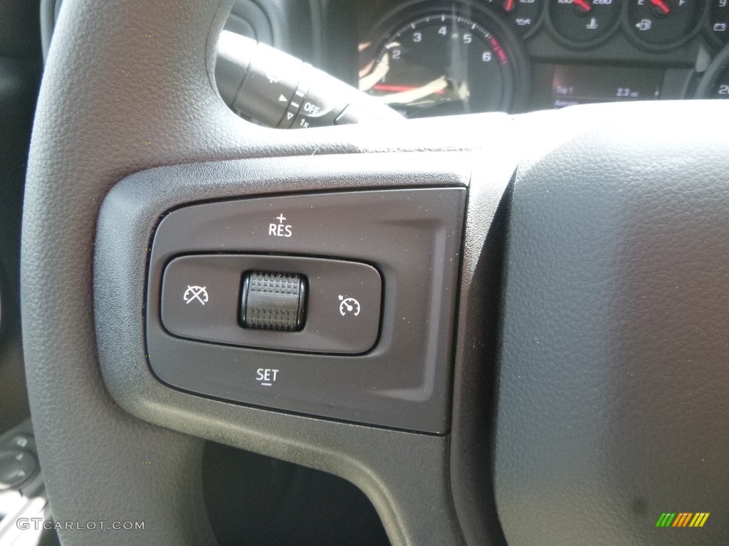 2019 Silverado 1500 Custom Double Cab 4WD - Black / Jet Black photo #20