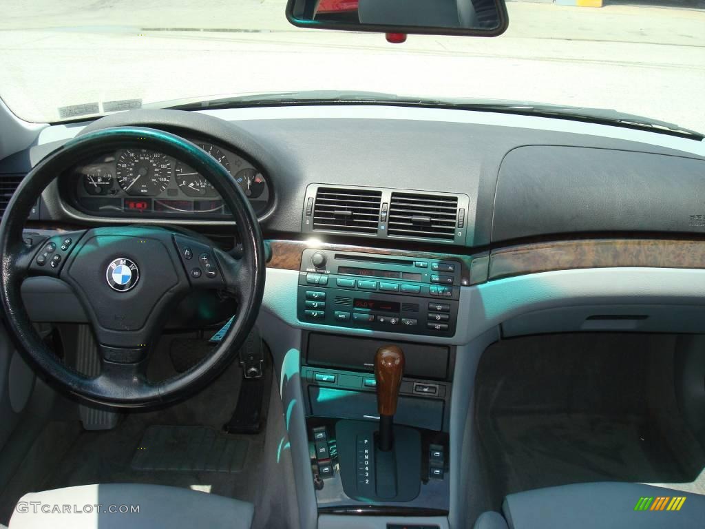 2000 3 Series 323i Sedan - Titanium Silver Metallic / Grey photo #34