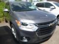2019 Satin Steel Metallic Chevrolet Traverse LT AWD  photo #4