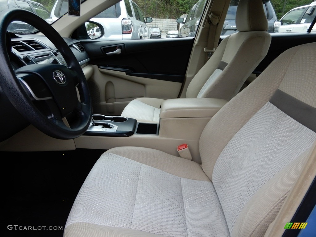 2012 Camry L - Clearwater Blue Metallic / Ivory photo #6