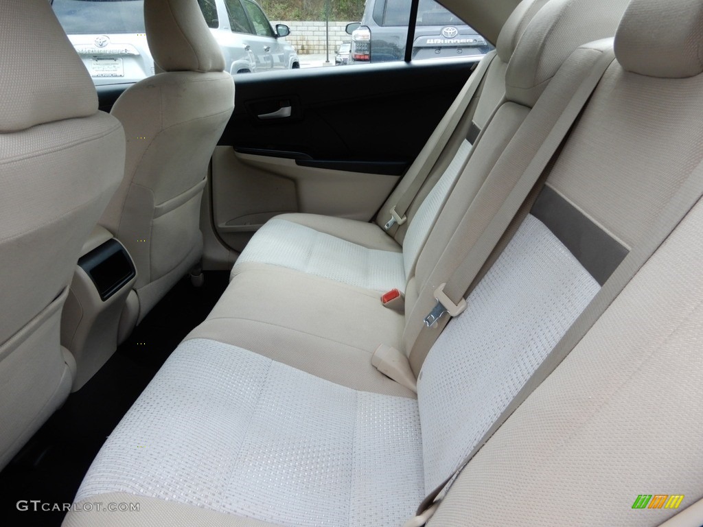 2012 Camry L - Clearwater Blue Metallic / Ivory photo #7