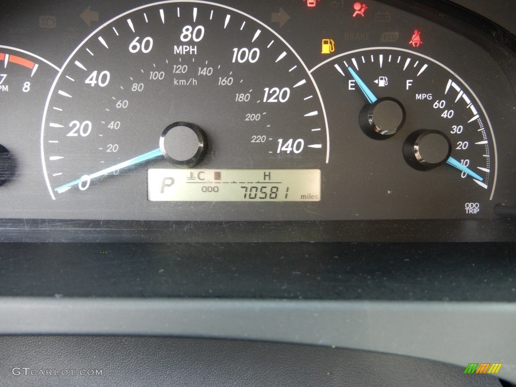 2012 Camry L - Clearwater Blue Metallic / Ivory photo #10