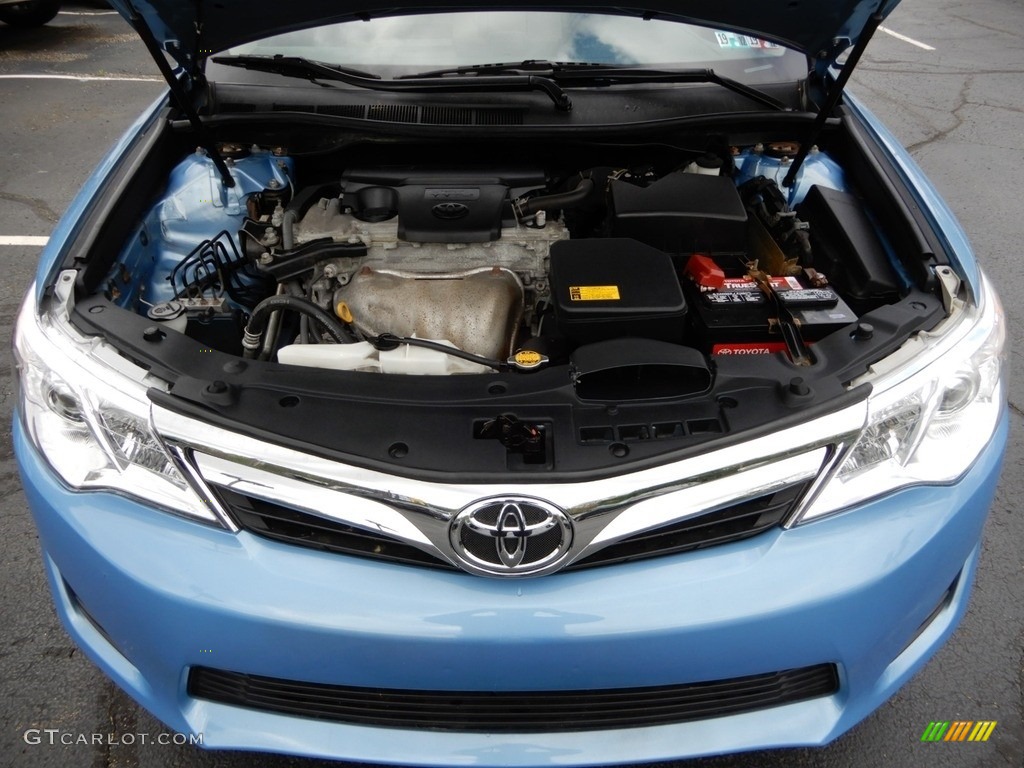 2012 Camry L - Clearwater Blue Metallic / Ivory photo #11