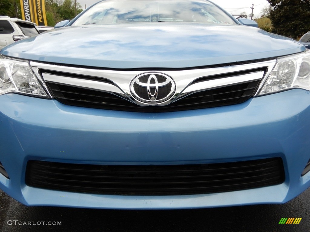 2012 Camry L - Clearwater Blue Metallic / Ivory photo #13