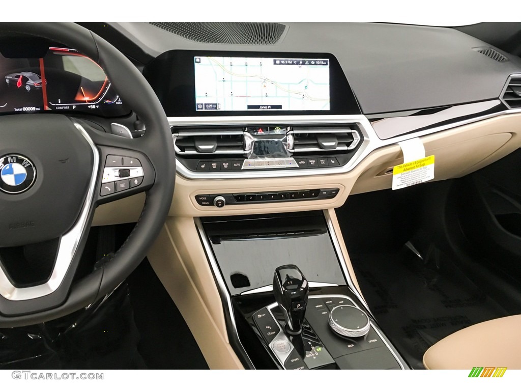 2019 3 Series 330i Sedan - Alpine White / Canberra Beige photo #6