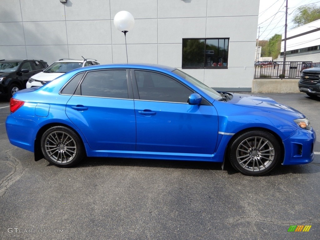 2011 Impreza WRX Sedan - WR Blue Mica / Carbon Black photo #2