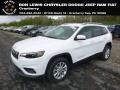 2019 Bright White Jeep Cherokee Latitude  photo #1