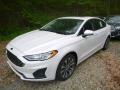 2019 White Platinum Ford Fusion SE AWD  photo #5