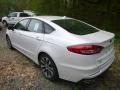 2019 White Platinum Ford Fusion SE AWD  photo #6