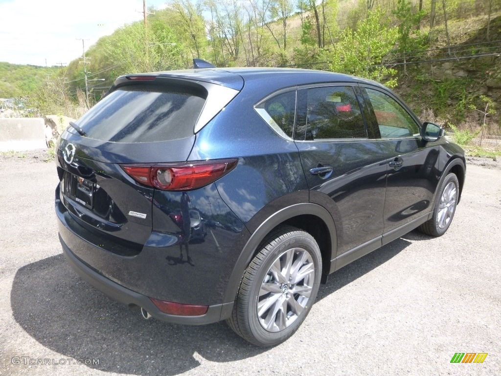 2019 CX-5 Grand Touring AWD - Deep Crystal Blue Mica / Parchment photo #2