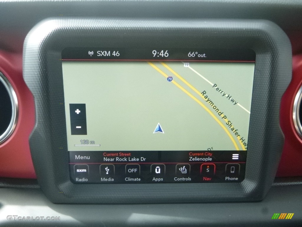 2019 Jeep Wrangler Unlimited Rubicon 4x4 Navigation Photo #133176312