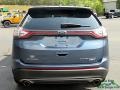 2018 Blue Ford Edge Titanium AWD  photo #4