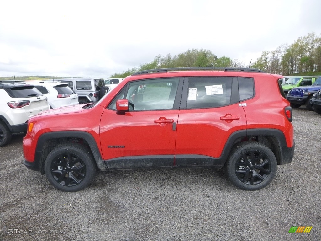 2019 Renegade Latitude 4x4 - Colorado Red / Black photo #3