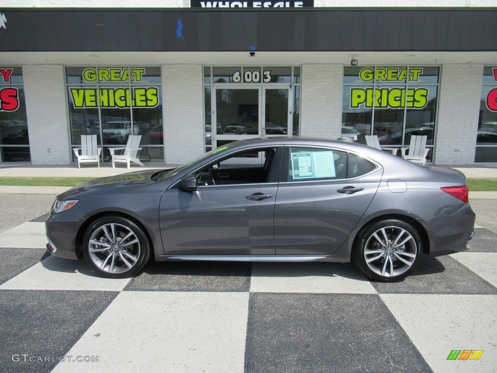 2019 TLX V6 Sedan - Modern Steel Metallic / Graystone photo #1