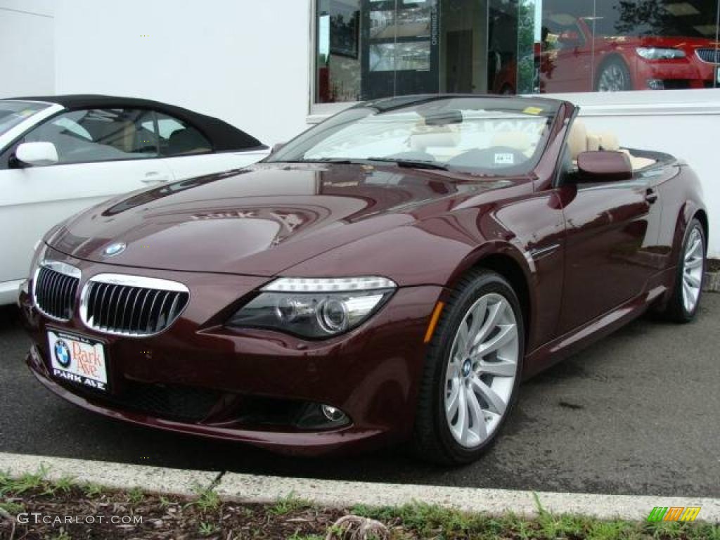 Bmw 650i barbera red metallic #2