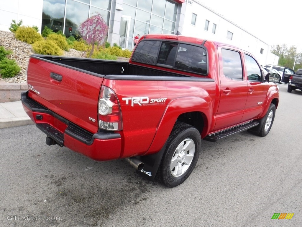 2014 Tacoma V6 TRD Sport Double Cab 4x4 - Barcelona Red Metallic / Graphite photo #12