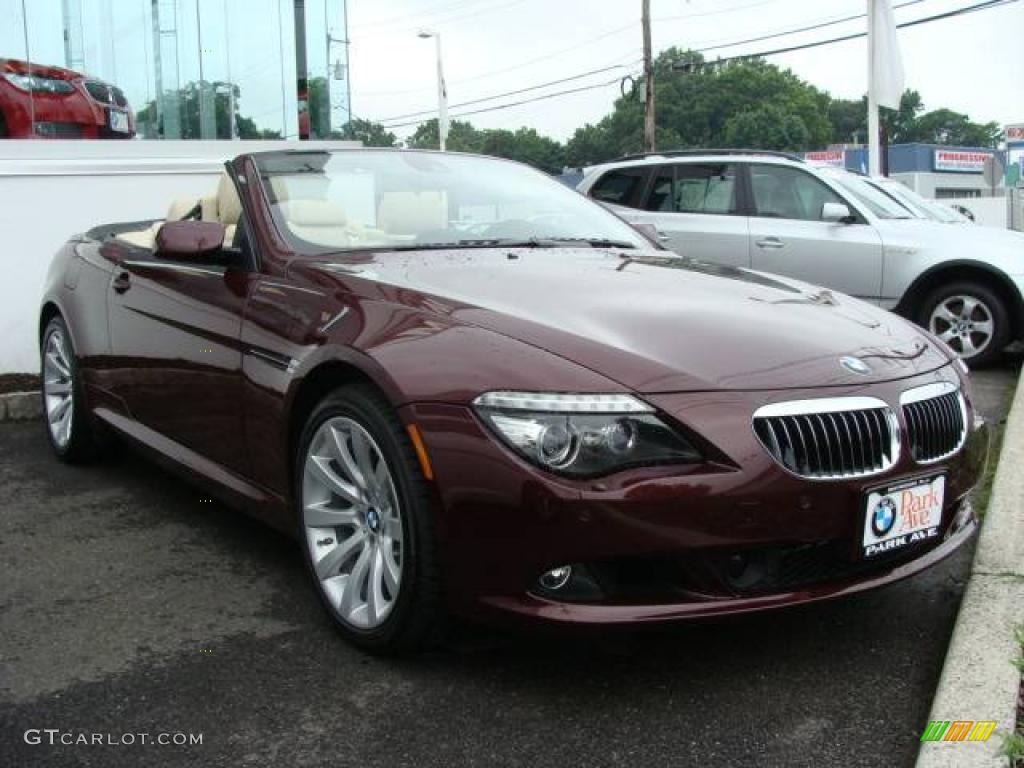 2009 6 Series 650i Convertible - Barbera Red Metallic / Cream Beige Dakota Leather photo #5