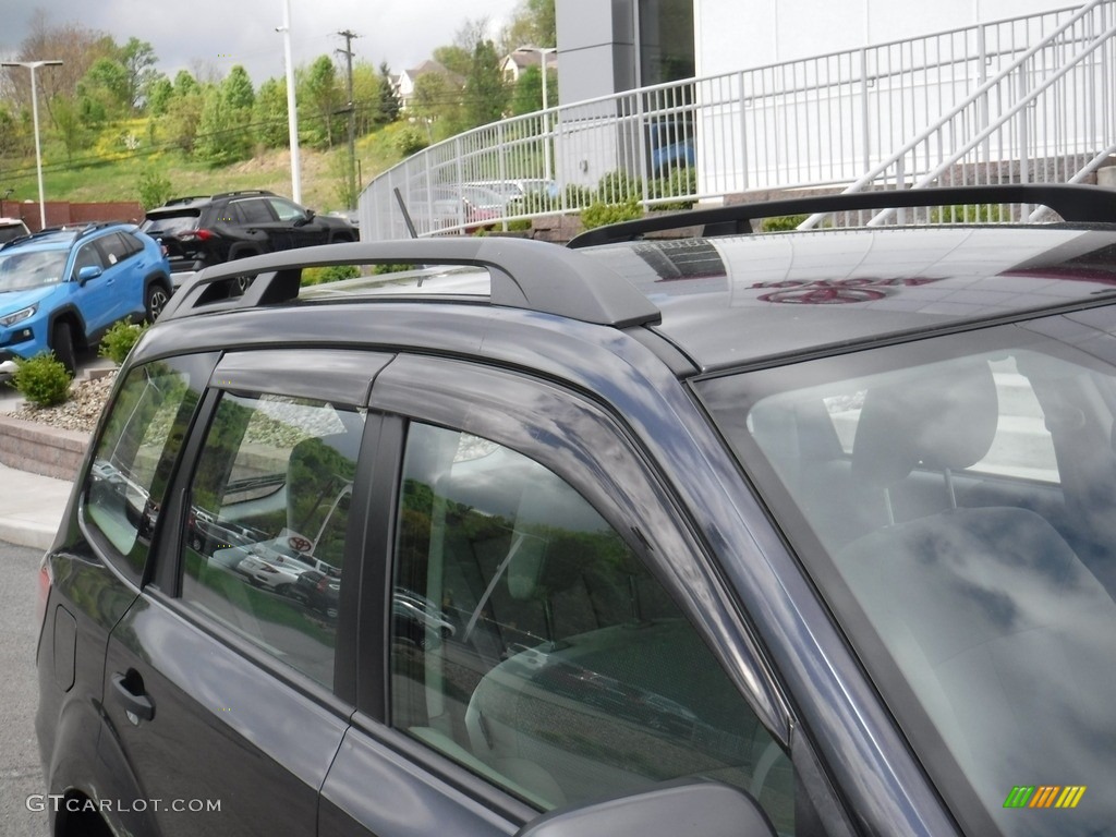 2011 Forester 2.5 X - Steel Silver Metallic / Platinum photo #3