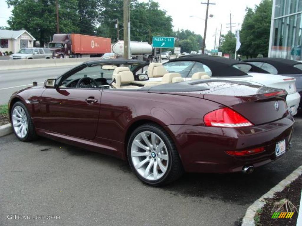 Bmw 650i barbera red metallic #7