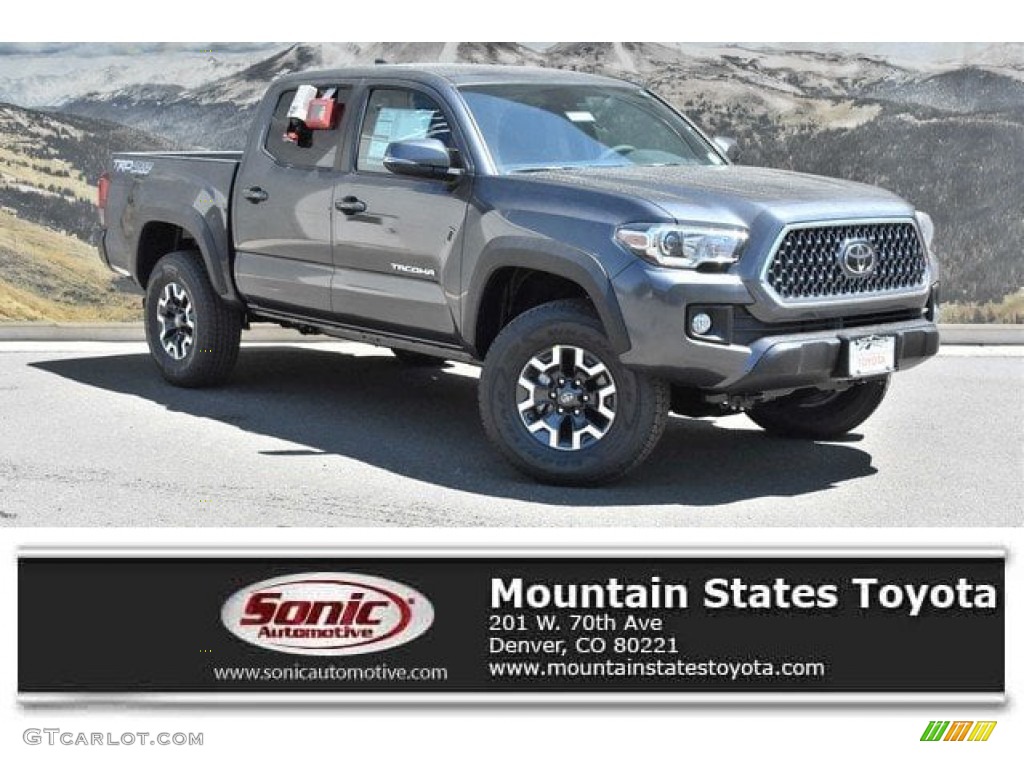 2019 Tacoma TRD Off-Road Double Cab 4x4 - Magnetic Gray Metallic / TRD Graphite photo #1
