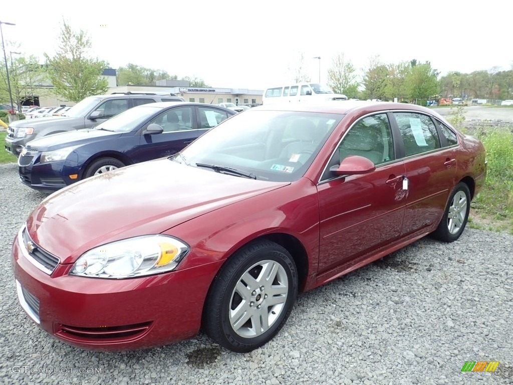 2011 Impala LT - Red Jewel Tintcoat / Gray photo #1