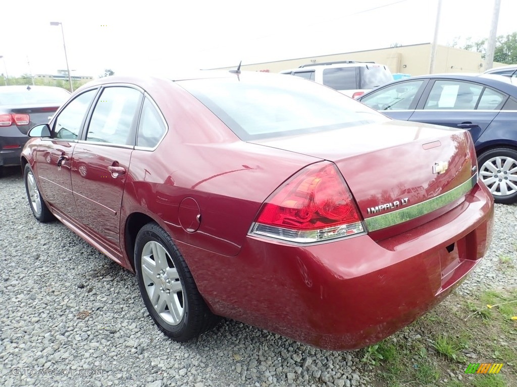 2011 Impala LT - Red Jewel Tintcoat / Gray photo #2