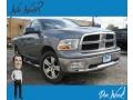 2009 Mineral Gray Metallic Dodge Ram 1500 SLT Quad Cab 4x4  photo #1