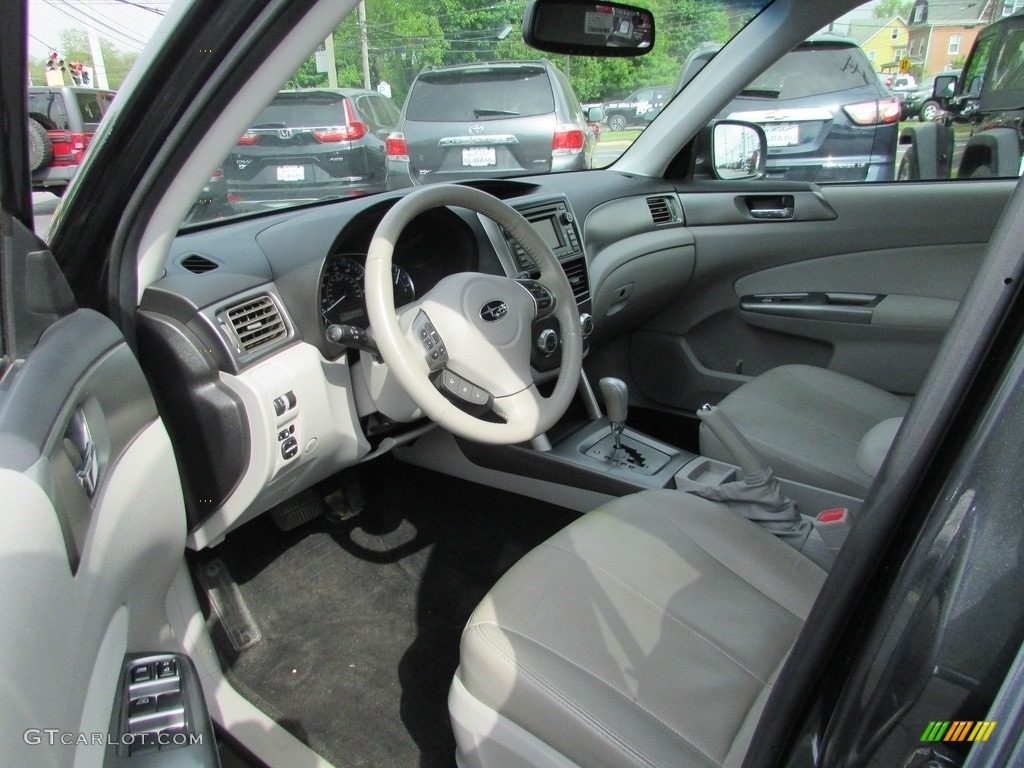 2012 Forester 2.5 X Limited - Dark Gray Metallic / Black photo #12