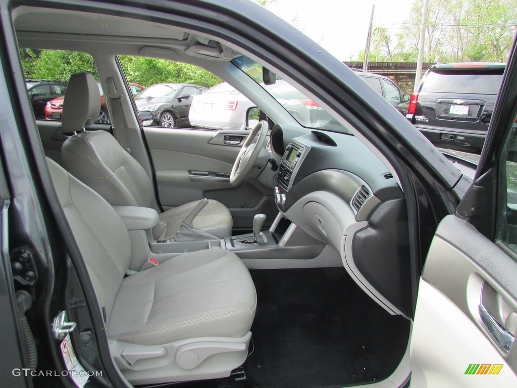 2012 Forester 2.5 X Limited - Dark Gray Metallic / Black photo #18