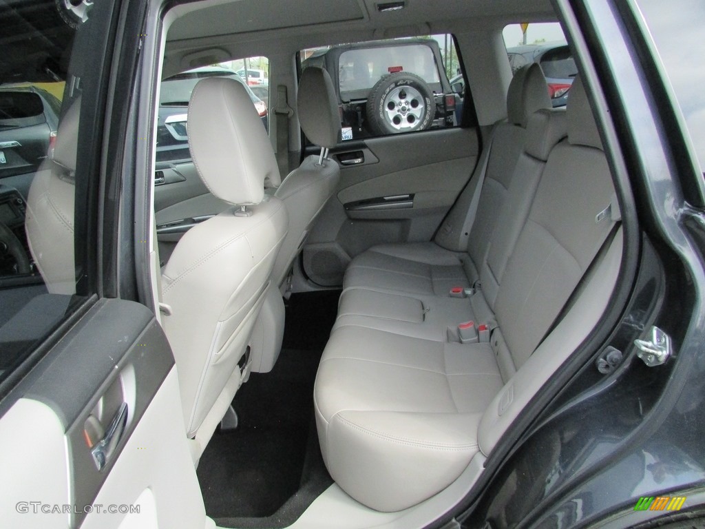 2012 Forester 2.5 X Limited - Dark Gray Metallic / Black photo #22