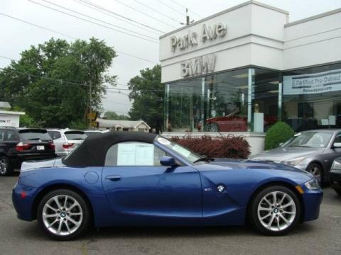  Blue on 2006 Montego Blue Metallic Bmw Z4 3 0si Roadster  17317417   Gtcarlot