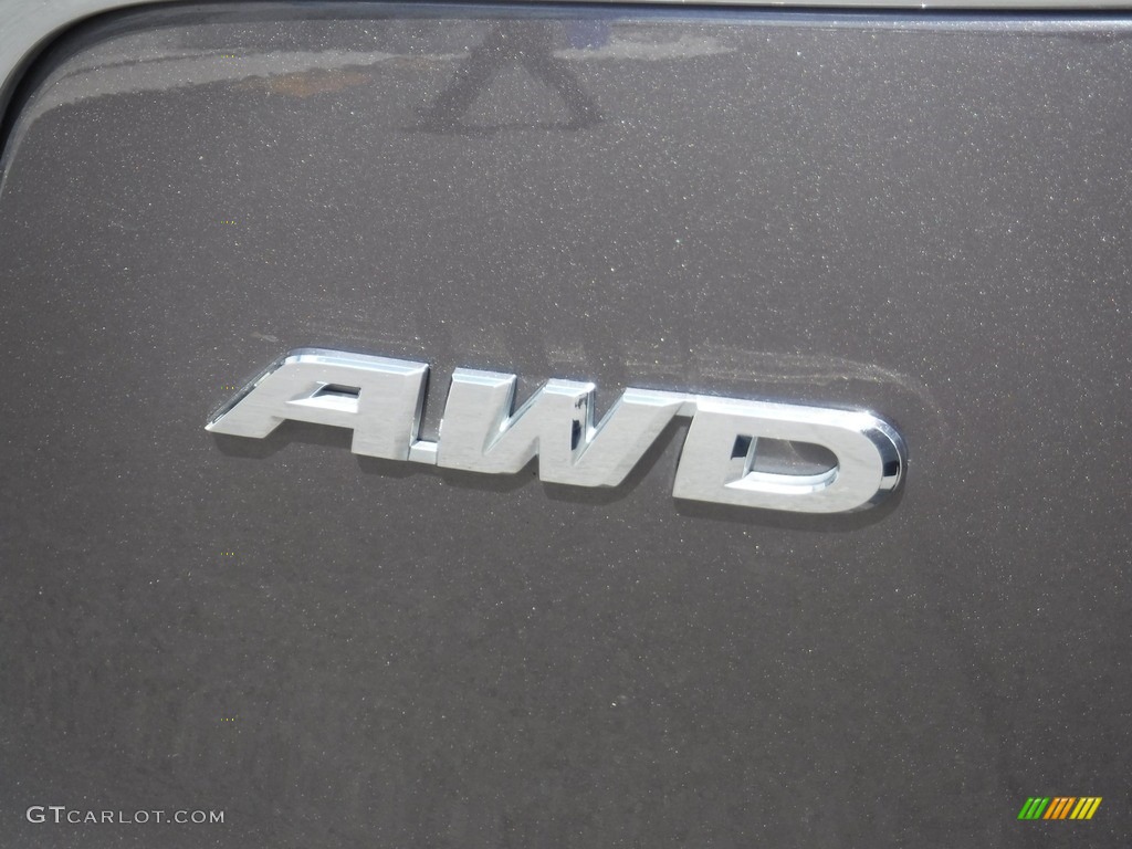 2016 CR-V EX AWD - Urban Titanium Metallic / Black photo #10