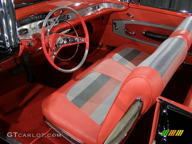 1958 Impala Convertible - Black / Red/Gray photo #6