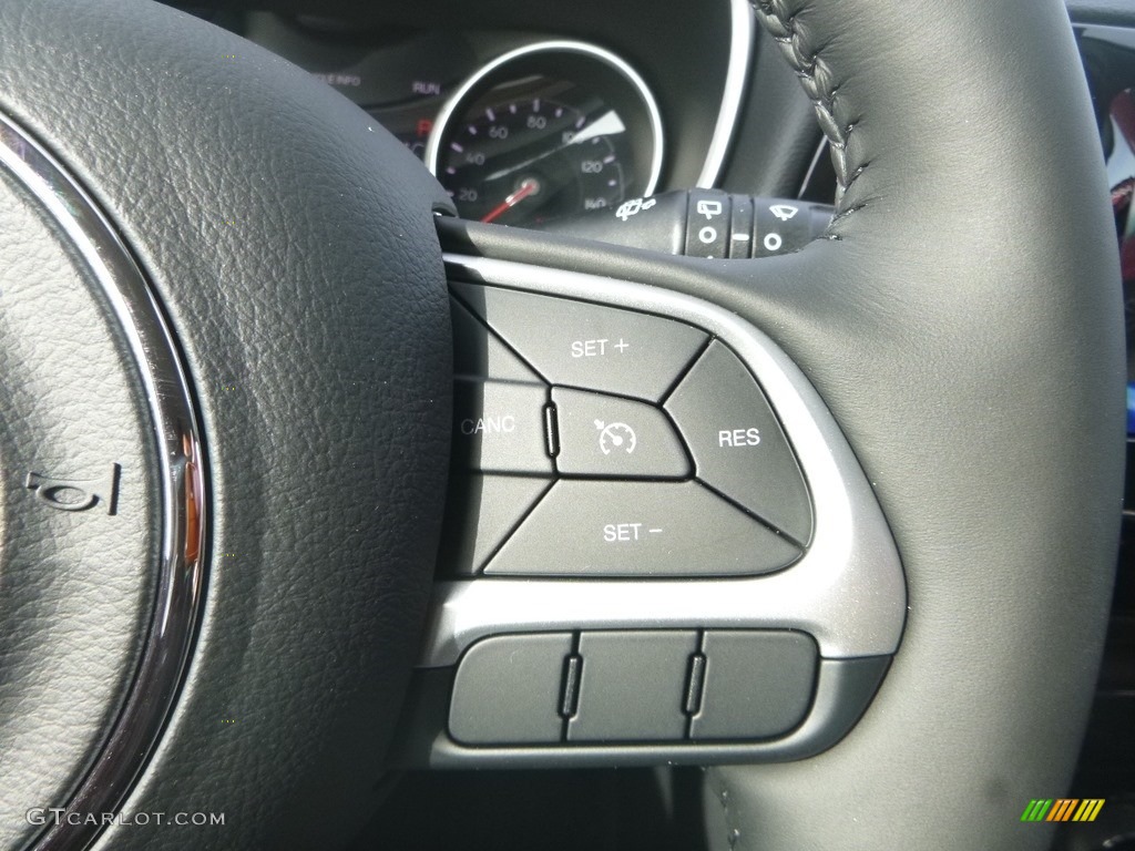 2019 Jeep Compass Latitude 4x4 Black Steering Wheel Photo #133183578