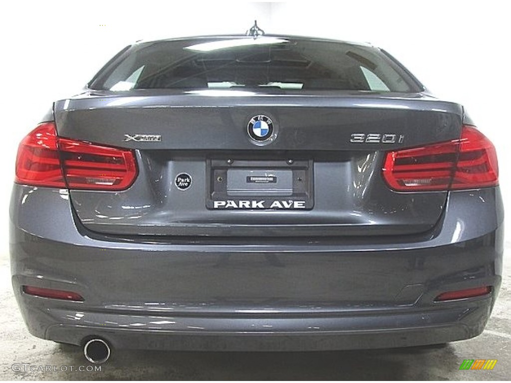 2018 3 Series 320i xDrive Sedan - Mineral Grey Metallic / Black photo #2