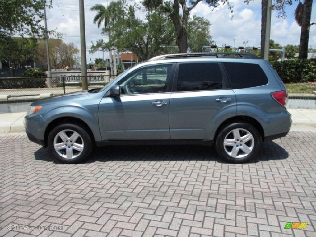 2010 Forester 2.5 X Limited - Sage Green Metallic / Platinum photo #68