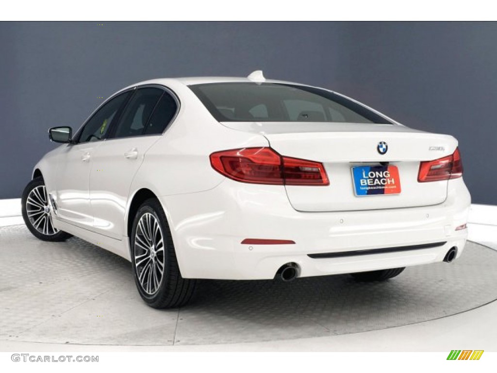 2019 5 Series 530i Sedan - Alpine White / Black photo #10